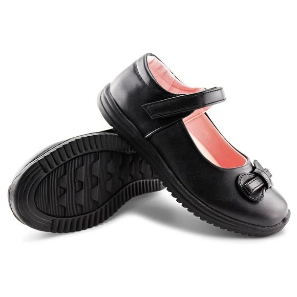 Brooman Girls School Dress Shoes Mary Jane Flats Comfortable Lightweight Size 2 - Picture 2 of 7